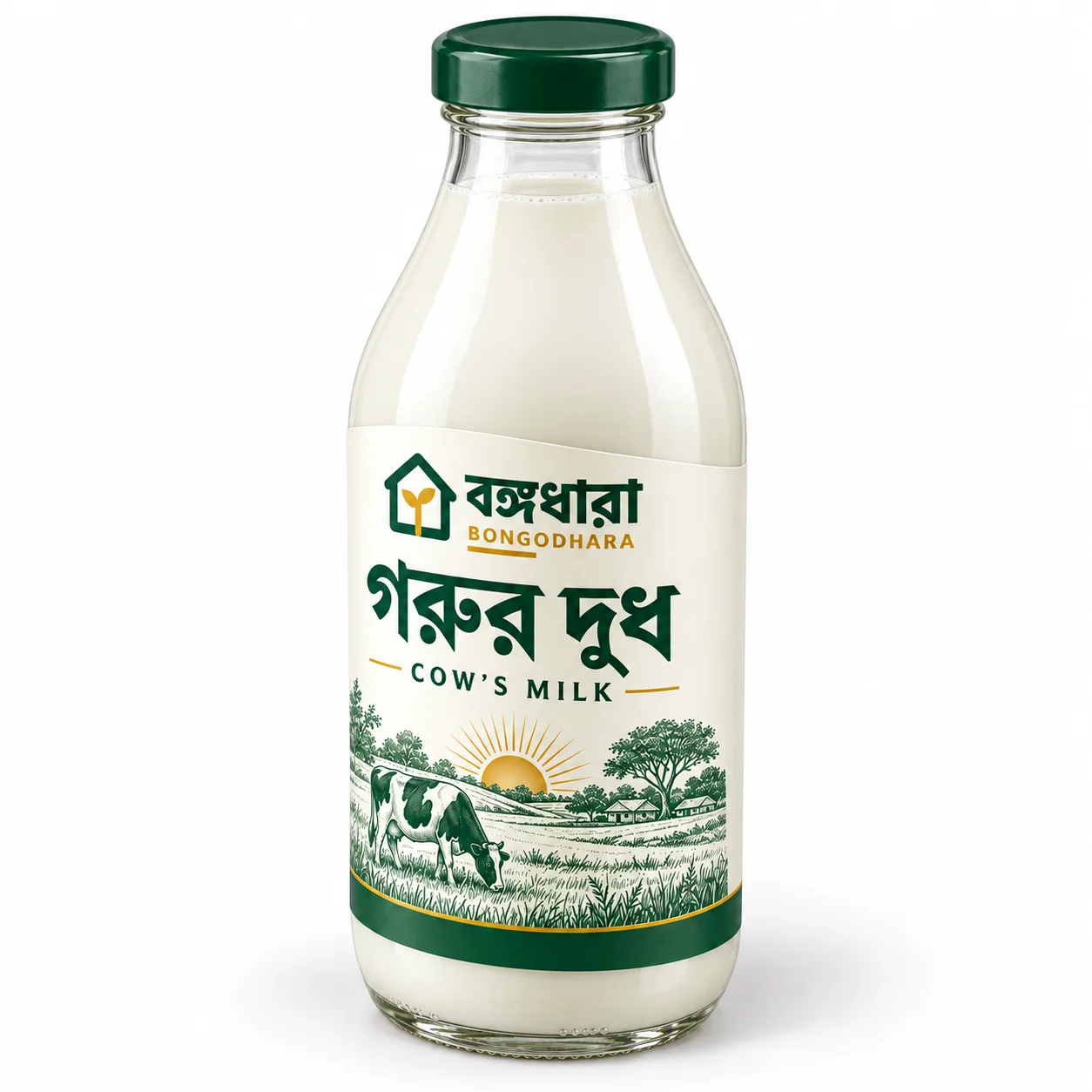 খাঁটি গরুর দুধ — বঙ্গধারা